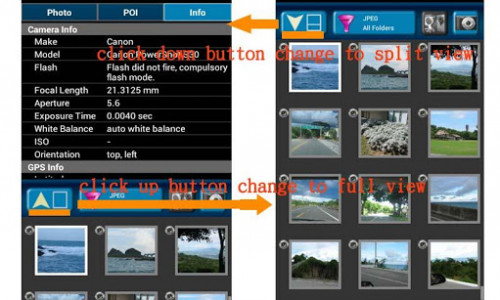 اسکرین شات برنامه GPS Photo Viewer 8
