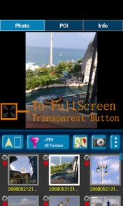 اسکرین شات برنامه GPS Photo Viewer 5