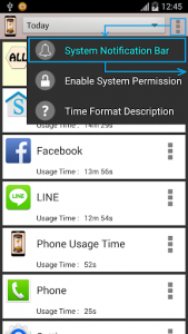 اسکرین شات برنامه Phone Usage Time 2