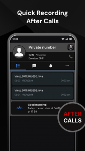 اسکرین شات برنامه Voice Recorder 4