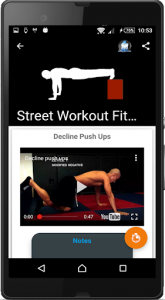 اسکرین شات برنامه Street Workouts Calisthenics : Trainer Fitness 4