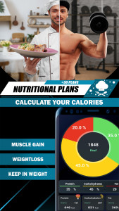 اسکرین شات برنامه Gym Fitness Workout Planner 7