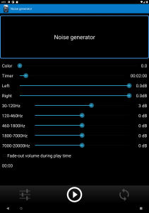 اسکرین شات برنامه Tone Generator 5