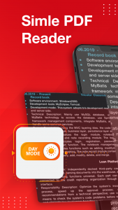 اسکرین شات 5 برنامه PDF Reader – View PDF File