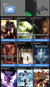 اسکرین شات برنامه PSP PS2 PSX Rom Downloader 4