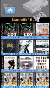 اسکرین شات برنامه PSP PS2 PSX Rom Downloader 8