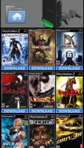 اسکرین شات برنامه PSP PS2 PSX Rom Downloader 3