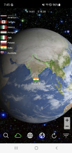 اسکرین شات 5 برنامه Earth 3D