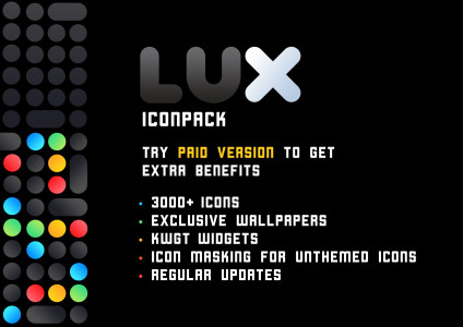 اسکرین شات برنامه LuX IconPack 7
