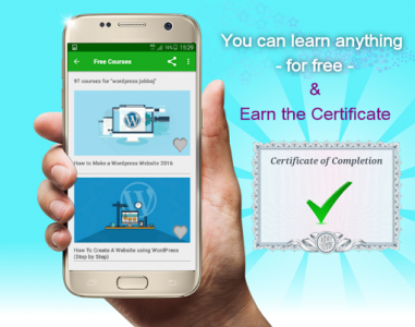 اسکرین شات برنامه Free Online Courses with Certificate 1