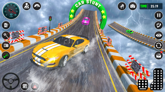 اسکرین شات بازی Ramp Car Stunt Racing Game 6