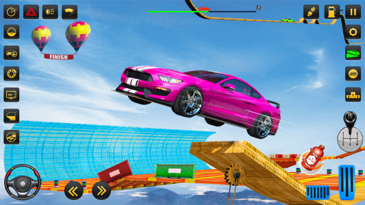 اسکرین شات بازی Crazy Car Stunts - Mega Ramp 3