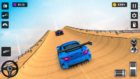 اسکرین شات برنامه Mega Ramp Car Stunts-Car Game 2