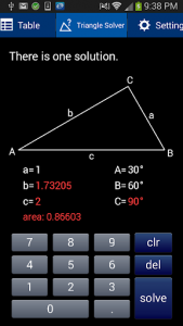 اسکرین شات برنامه Free Graphing Calculator 2 4