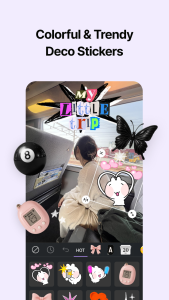 اسکرین شات 2 برنامه Candy Camera AI – Find myself