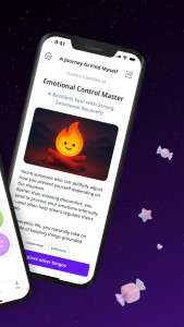 اسکرین شات 2 برنامه Candy Camera AI – Find myself
