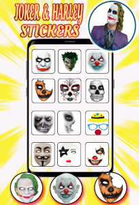 اسکرین شات برنامه Photo Editor For Joker Mask 1