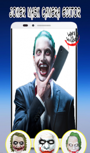 اسکرین شات برنامه Photo Editor For Joker Mask 4
