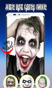 اسکرین شات برنامه Photo Editor For Joker Mask 5