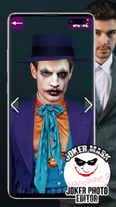 اسکرین شات برنامه Mask Photo Editor - Clown Makeup App 2