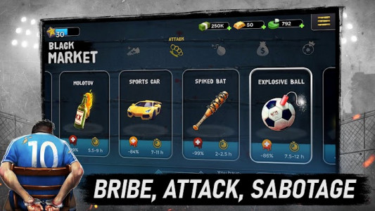 اسکرین شات بازی Underworld Football Manager - Bribe, Attack, Steal 5