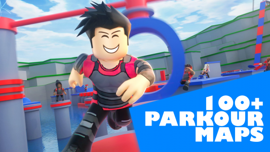 اسکرین شات 1 برنامه Parkour maps for roblox