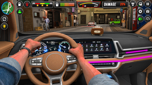اسکرین شات برنامه Modern Car School Driving Game 6