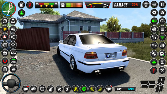 اسکرین شات برنامه Modern Car School Driving Game 2