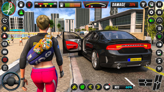 اسکرین شات برنامه Modern Car School Driving Game 4