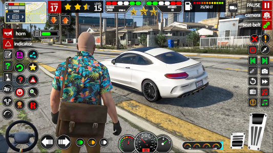 اسکرین شات 1 برنامه Modern Car School Driving Game