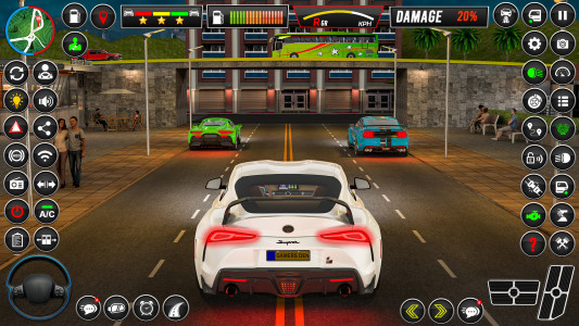 اسکرین شات برنامه Modern Car School Driving Game 6