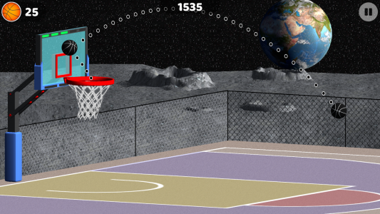 اسکرین شات بازی Basketball: Shooting Hoops 3
