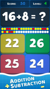 اسکرین شات 1 بازی Math Practice: Solve Problems
