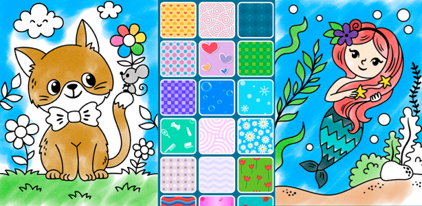 اسکرین شات بازی Drawing Princess Coloring Game 7