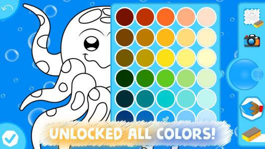 اسکرین شات 5 بازی Easy coloring pages for kids