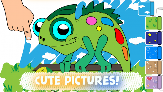 اسکرین شات 4 بازی Easy coloring pages for kids
