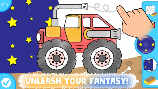 اسکرین شات 3 بازی Easy coloring pages for kids
