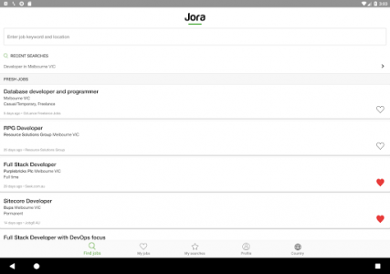اسکرین شات برنامه Jora Jobs - Job Search, Vacancies & Employment 7