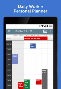اسکرین شات برنامه Calendar+ Schedule Planner App 8