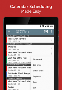 اسکرین شات برنامه Calendar+ Schedule Planner App 7