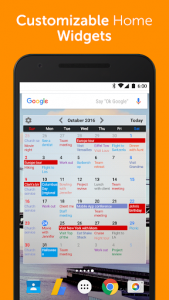 اسکرین شات برنامه Calendar+ Schedule Planner App 2