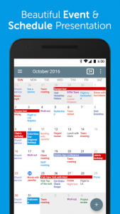 اسکرین شات برنامه Calendar+ Schedule Planner App 1