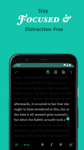 اسکرین شات 5 برنامه JotterPad - Writer, Screenplay