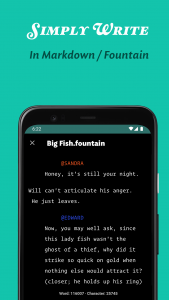 اسکرین شات 4 برنامه JotterPad - Writer, Screenplay