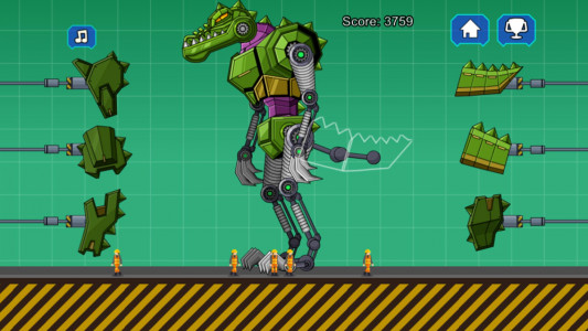 اسکرین شات بازی Robot Crocodile Toy Robot War 5