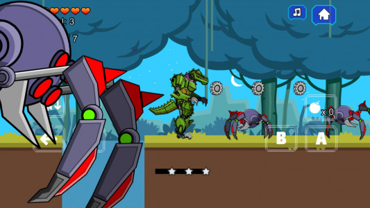 اسکرین شات بازی Robot Crocodile Toy Robot War 1