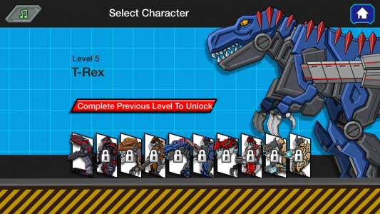 اسکرین شات بازی Robot Dino T-Rex Attack 1