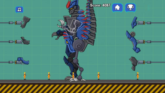 اسکرین شات بازی Robot Dino T-Rex Attack 4