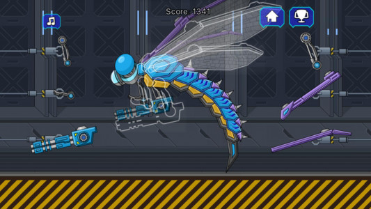 اسکرین شات بازی Robot Jurassic Dragonfly 1