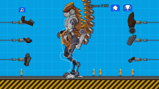 اسکرین شات بازی Robot Terminator T-Rex 3